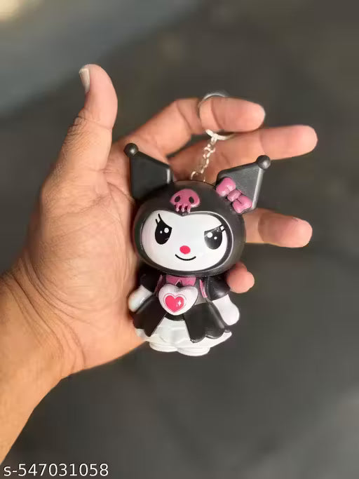 Kuromi Black Face Changing Keychain