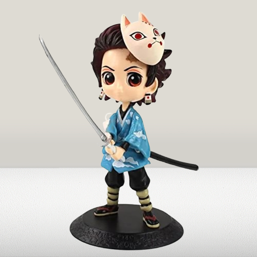 Tanjiro Kamado Mask Q-Posket 15cm