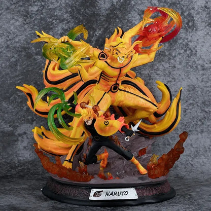 Nine Tailed Naruto Figure 35cm (3.85kg) Luminous
