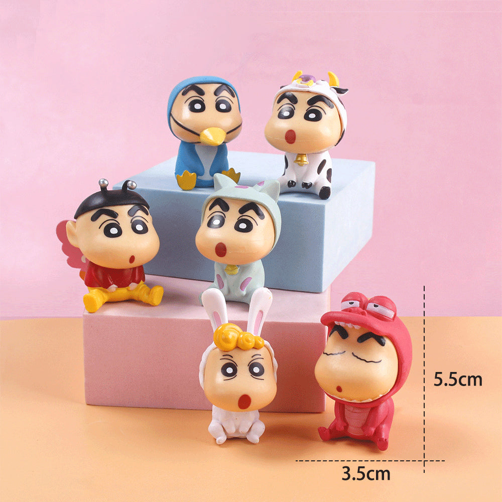 Shinchan Cute Figure Set