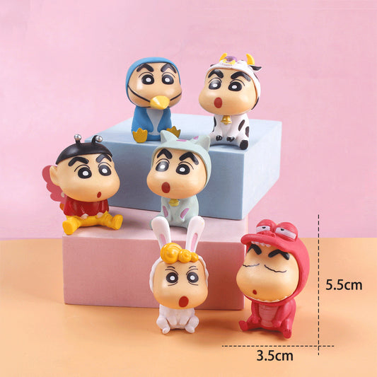 Shinchan Cute Figure Set