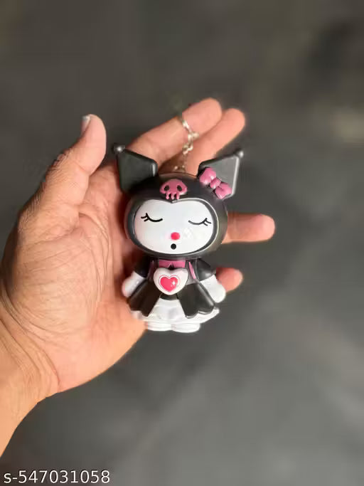 Kuromi Black Face Changing Keychain