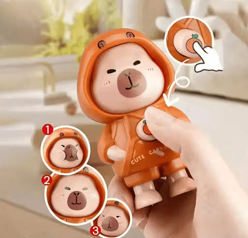 Capybara - Face Changing Keychain