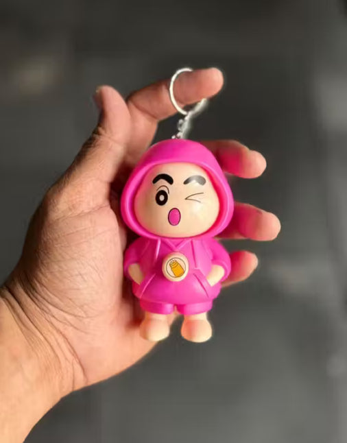 Shinchan Face Changing Keychain