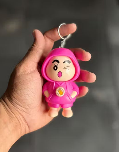 Shinchan Face Changing Keychain