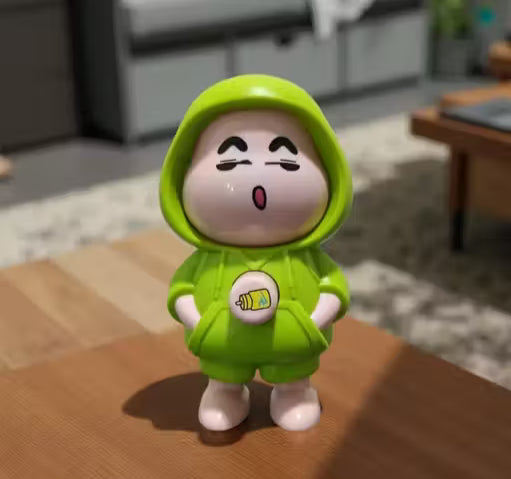 Shinchan Face Changing Keychain