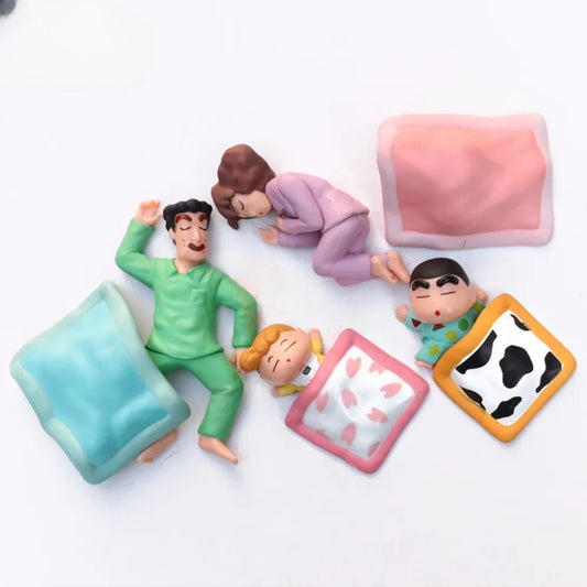 Shinchan Sleeping Family Set