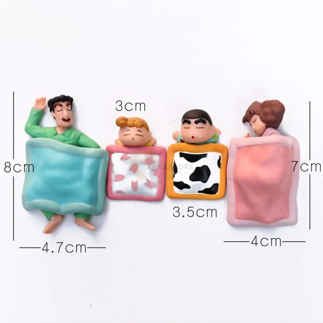 Shinchan Sleeping Family Set