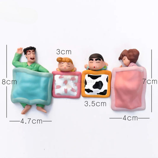 Shinchan Sleeping Family Set