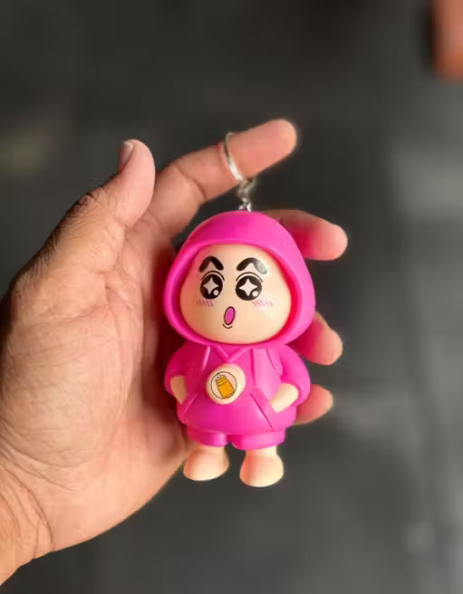 Shinchan Face Changing Keychain