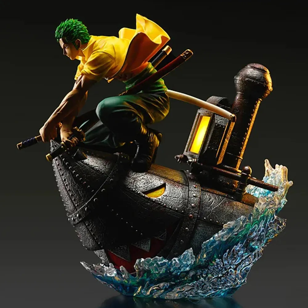 Zoro On Ship High Detailed 27cm Action Figure