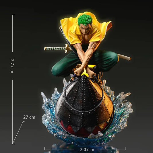 Zoro On Ship High Detailed 27cm Action Figure